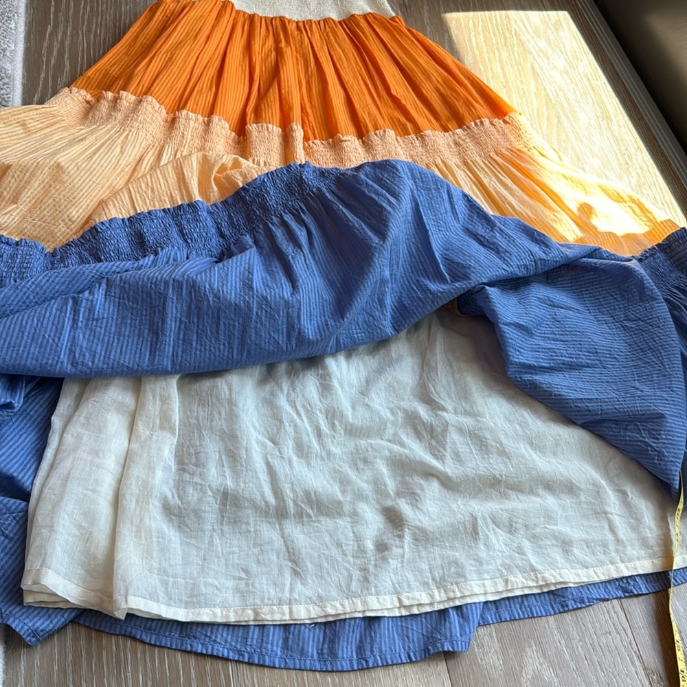 Colorful cotton summer dress Size XS/S. Like new. Long maxi sleeveless d… - Picture 16 of 16